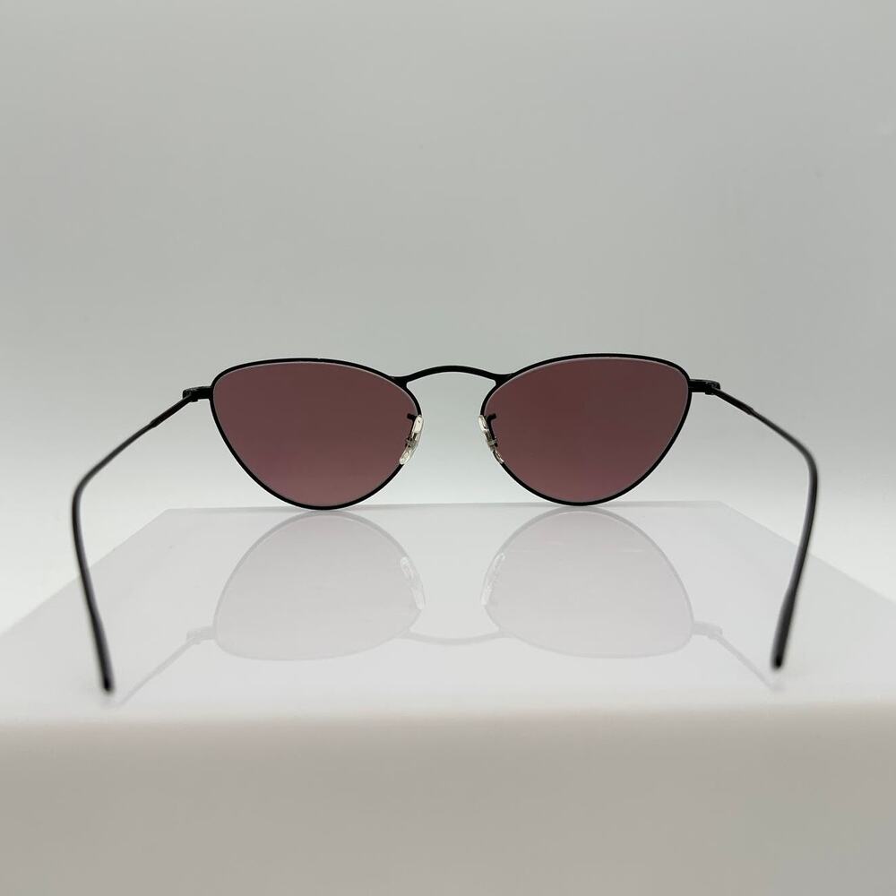 Oliver Peoples Lelaina OV1239S 50624R Matte Black Gray Photochromic Sunglasses - Picture 4 of 7